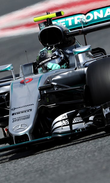 Nico Rosberg tops Friday times in Spain, Ferrari close behind
